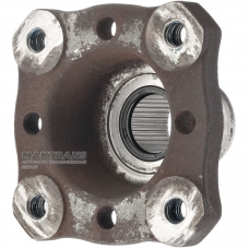 Abtriebswellenflansch ZF 8HP45, 8HP50, 8HP70, 8HP75 - Höhe 78 mm, 43 Zähne, 4 Befestigungslöcher (Innen-Ø 9,95 mm)