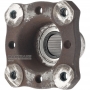 Abtriebswellenflansch ZF 8HP45, 8HP50, 8HP70, 8HP75 - Höhe 78 mm, 43 Zähne, 4 Befestigungslöcher (Innen-Ø 9,95 mm)