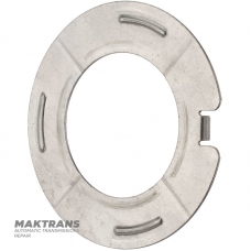 Gleitscheibe (Stahl) FORD E4OD, 4R100 — Höhe 5,95 mm, Dicke 2,75 mm, Außen-Ø 130,22 mm, Innen-Ø 75,90 mm