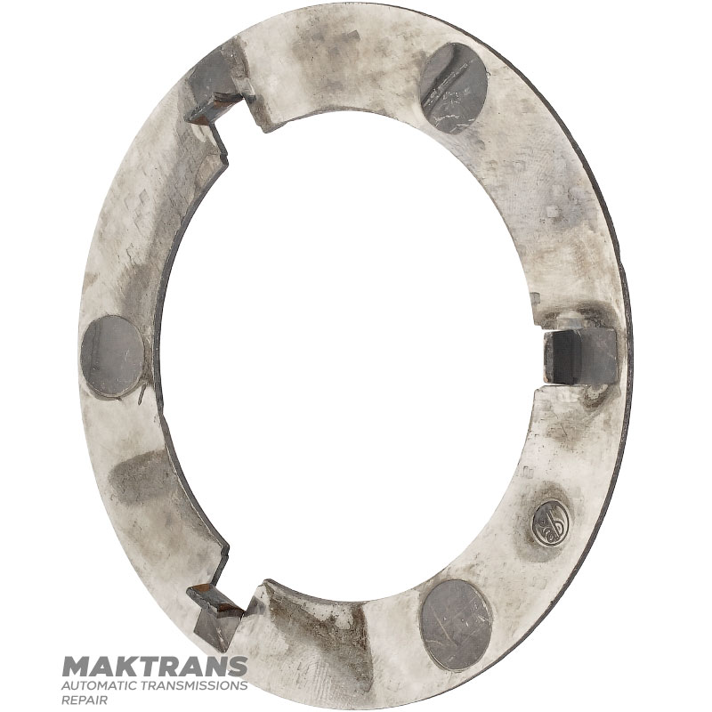 Gleitscheibe (Bimetall) hinteres Planetengetriebe FORD E4OD, 4R100 - 3 Schenkel (Breite 7,20 mm) Höhe 7 mm, Dicke 1,60 mm, Außen-Ø 95,20 mm, Innen-Ø 66,15 mm