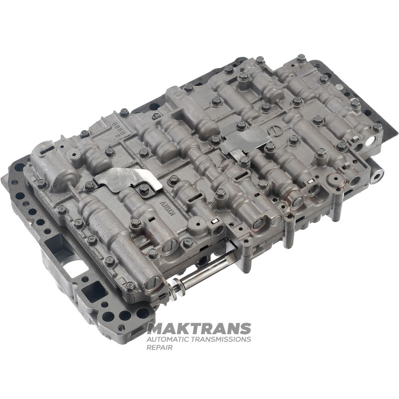 Ventilkörper komplett mit Magnetspulen (überholt) Aisin Warner TR-60SN VAG 09D — Trennplatte K-1