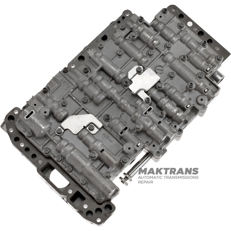 Ventilkörper komplett mit Magnetspulen (überholt) Aisin Warner TR-60SN VAG 09D — Trennplatte A-5