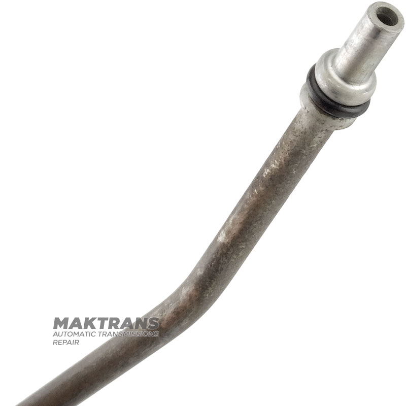 Ölzulaufleitung Mercedes-Benz 722.3, 722.4 — Gesamtlänge 195 mm, Außen-Ø (durch Gummiring) 8,60 mm