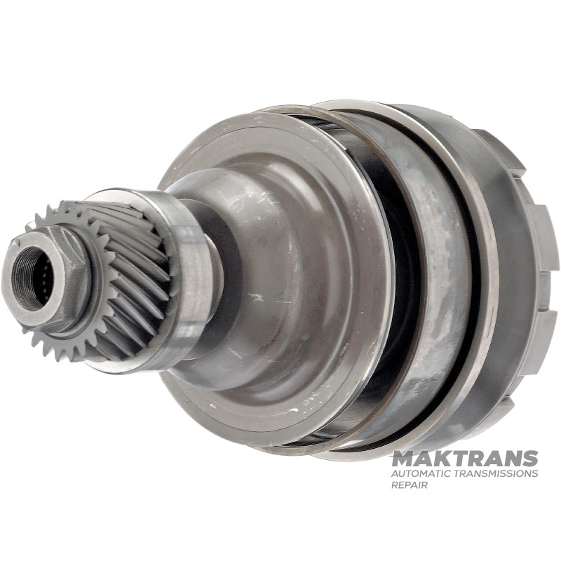 Angetriebene Riemenscheibe (für Antriebskette) JATCO CVT JF017E - 24 Zähne auf Zahnrad (Außen-Ø 65 mm), mit geschliffenen Oberflächen