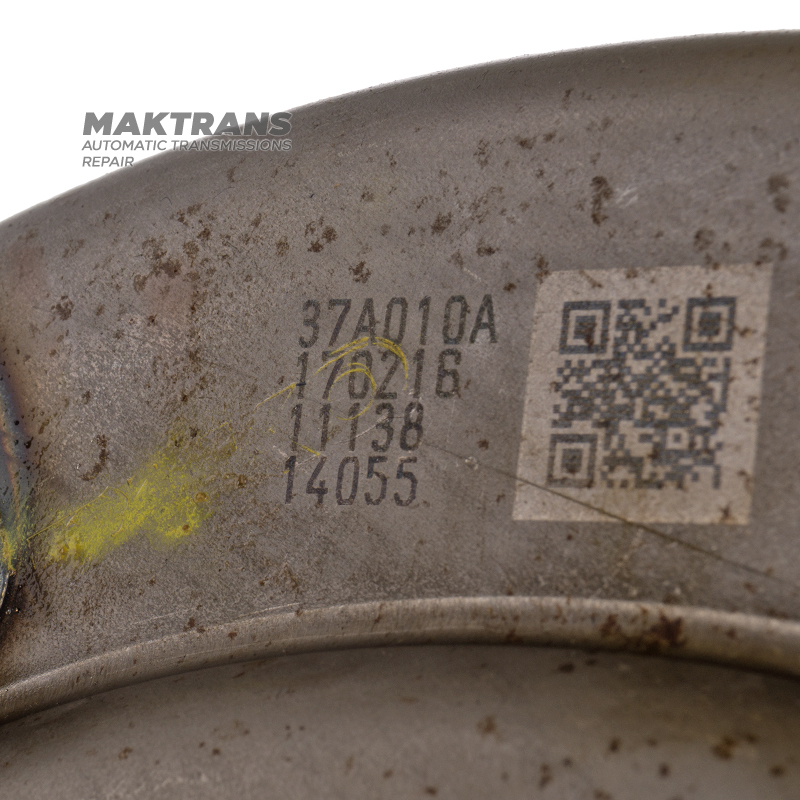 Gebrauchter, nicht restaurierter Drehmomentwandler Toyota UA80E, UA80F, Drehmomentwandler-Kennzeichnung 37A010, 37A010A