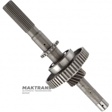 Abtriebswelle SUBARU 4EAT - Gesamtlänge 290 mm, 24 Keilwellenverzahnung, 18 Zähne am Ritzel (Außen-Ø 41,45 mm)