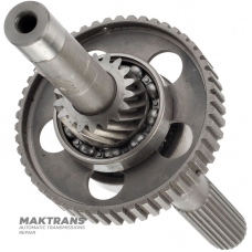 Abtriebswelle SUBARU 4EAT - Gesamtlänge 290 mm, 24 Keilwellenverzahnung, 18 Zähne am Ritzel (Außen-Ø 41,45 mm)