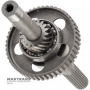 Abtriebswelle SUBARU 4EAT - Gesamtlänge 290 mm, 24 Keilwellenverzahnung, 18 Zähne am Ritzel (Außen-Ø 41,45 mm)