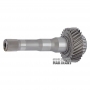 Verteilergetriebewelle ZF 8HP65A 8HP55A ab 09 — Höhe 217 mm, 38 Keile (Außen-Ø 30,70 mm), 29 Zähne (Außen-Ø 92,60 mm x 89,15 mm)