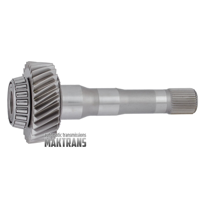 Verteilergetriebewelle ZF 8HP65A 8HP55A ab 09 — Höhe 217 mm, 38 Keile (Außen-Ø 30,70 mm), 29 Zähne (Außen-Ø 92,60 mm x 89,15 mm)
