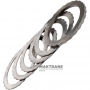 Satz Stahlfelgen DIRECT Clutch FORD E4OD, 4R100 - Gesamtdicke des Satzes 18,90 mm