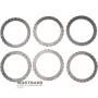 Satz Stahlfelgen DIRECT Clutch FORD E4OD, 4R100 - Gesamtdicke des Satzes 18,90 mm