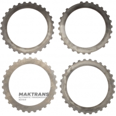 Satz Stahlfelgen ZWISCHENKUPPLUNG FORD E4OD, 4R100 - Gesamtdicke des Satzes 17,95 mm