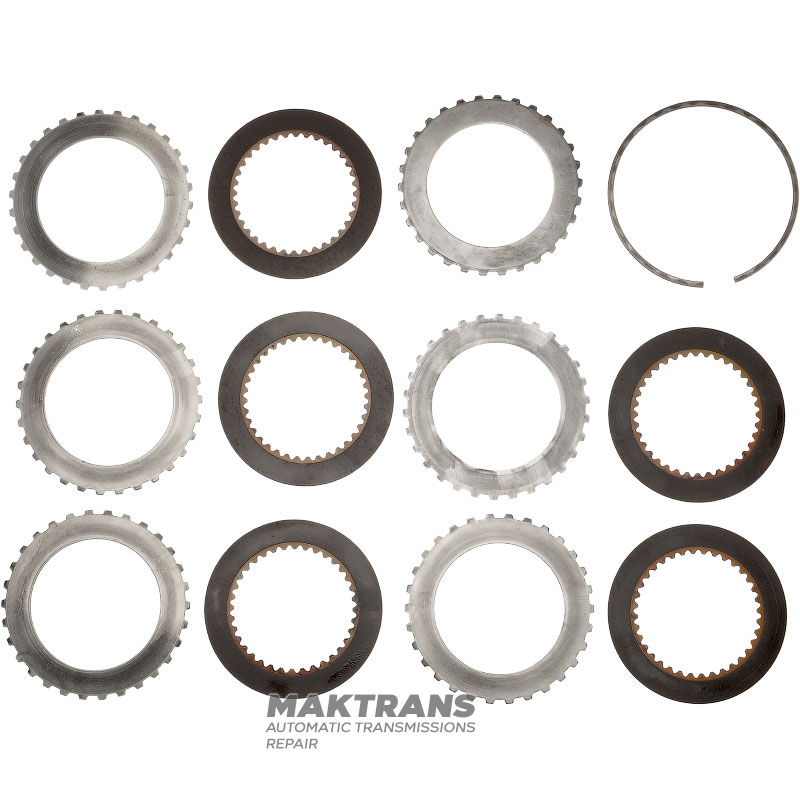 Trommel-E-Kupplung ZF 5HP18 – Gesamthöhe 278 mm, 5 Reibscheiben (Gesamtdicke des Kits 20,70 mm)