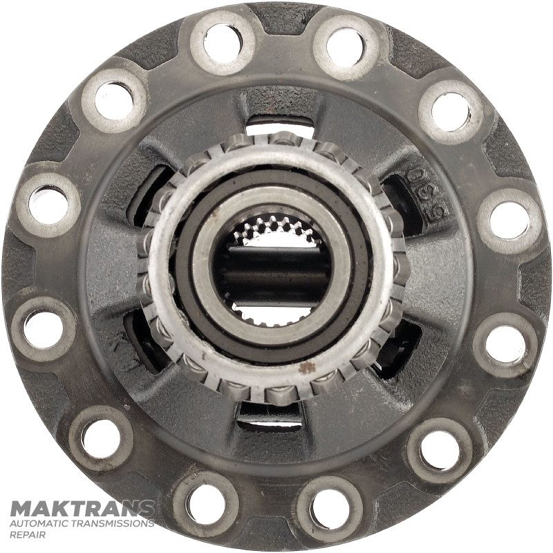 Vorderachsdifferential SUBARU CVT TR580 (Gen1) — ohne Hypoidgetriebe (Gesamthöhe 163 mm, Innendurchmesser unter der Halbwelle 30 mm, 25-Keil-Halbwelle)
