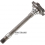 Flansch mit Welle ZF 5HP19FLA - Gesamtlänge 364 mm, 37 Keilwellen (Außen-Ø 30 mm), 01V409355
