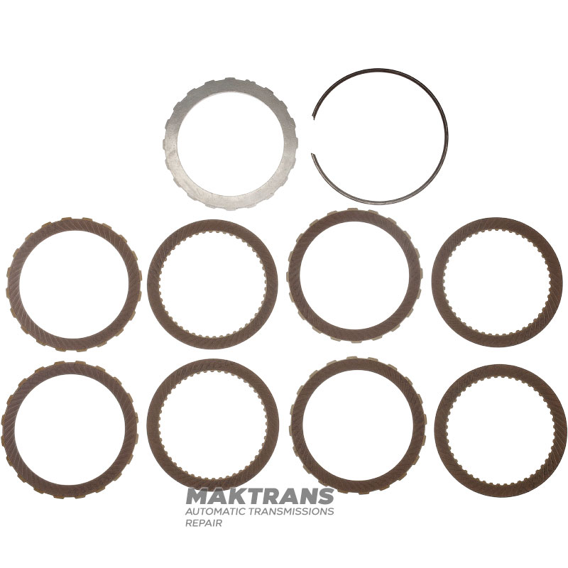 Direktkupplungstrommel FORD 5R55N, 5R55S, 5R55W, 1W4P-7D047-AA — 8 einseitige Reibscheiben (Gesamtdicke 22 mm)