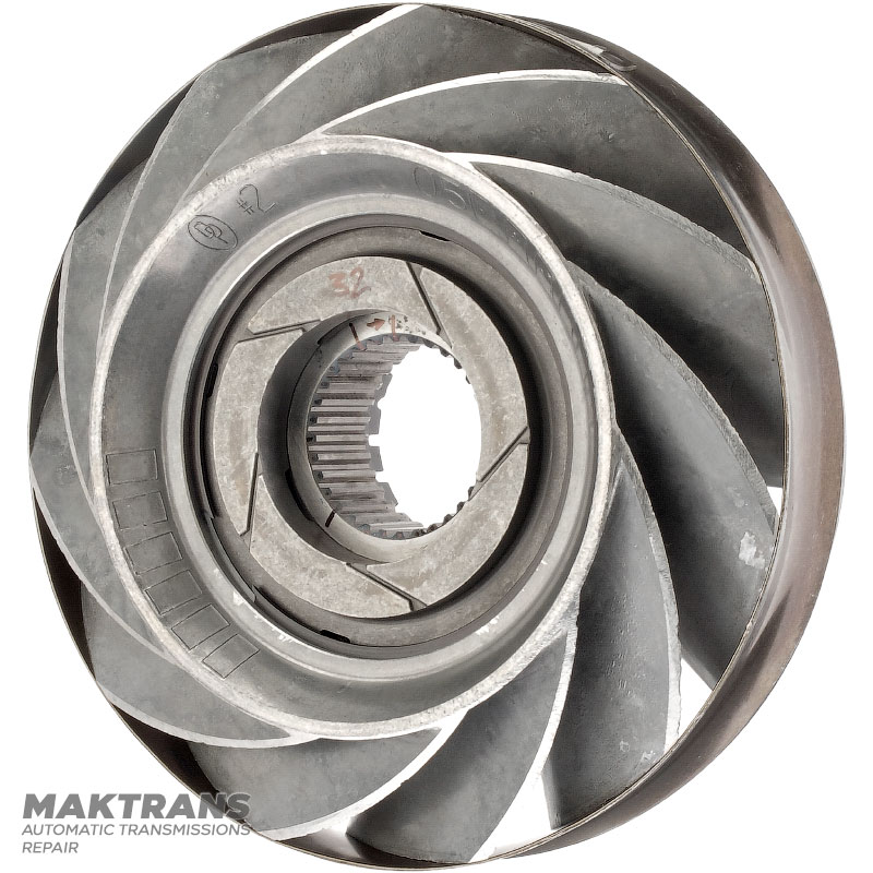 Reaktorrad des Drehmomentwandlers FORD 5R110, 5R110W — Außen-Ø 181 mm, 32 Keile
