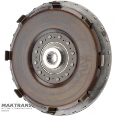 Turbinenrad des JATCO CVT JF011E Drehmomentwandlers — Drehmomentwandlerkennzeichnung 22D, Schaufelkennzeichnung 6C9011