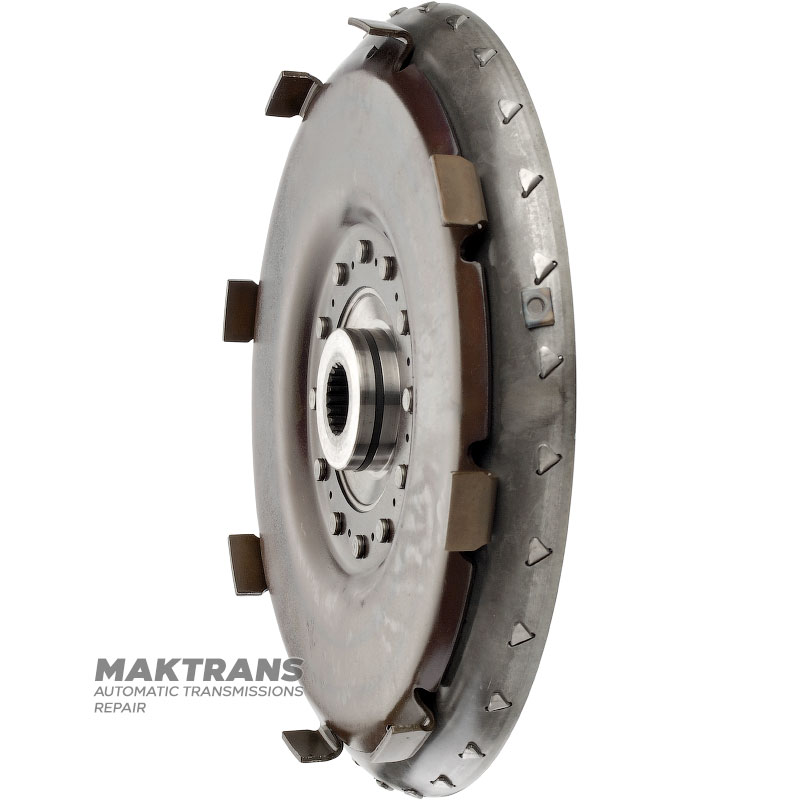 Turbinenrad des JATCO CVT JF011E Drehmomentwandlers — Drehmomentwandlerkennzeichnung 22D, Schaufelkennzeichnung 6C9011