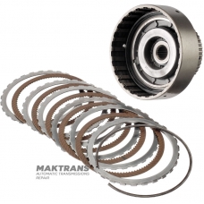 VORWÄRTSKUPPLUNGSTROMMEL FORD 5R55N, 5R55W, 5R55S — 5 Reibscheiben, 8R2P-7A511-AA, 6L2Z-7A262-BA, 4L2Z-7A360-AA, XW4Z-7B066-AA