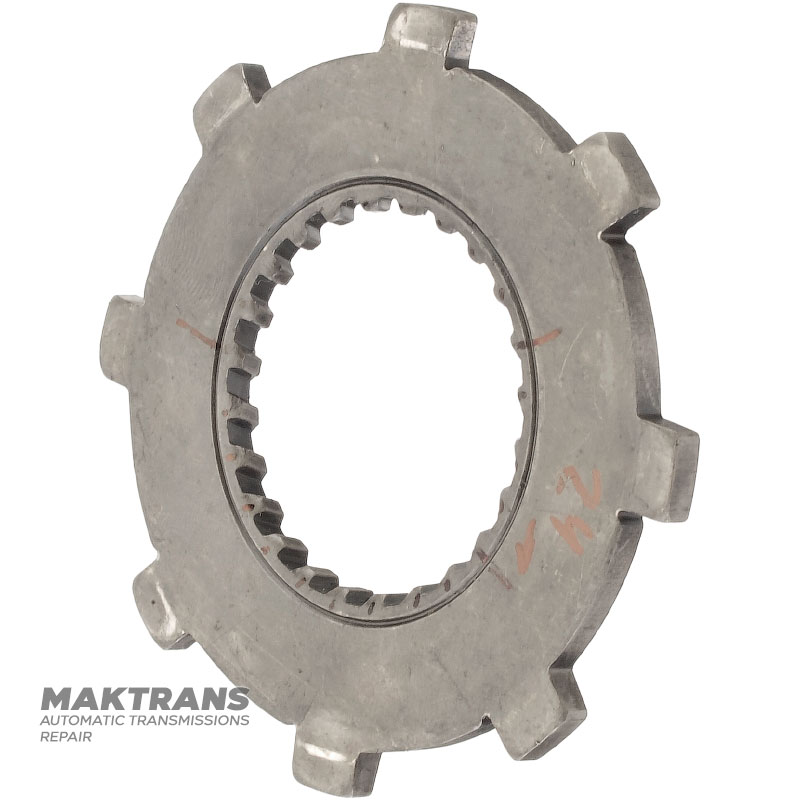 Overdrive-Kupplungstrommel / Overdrive-Planeten-Sonnenradflansch FORD 5R55N, 5R55W, 5R55S — YW4P-7660-AA, 8 Außenzähne (Ø 67,30 mm), 24 Innenzähne (Ø 32,10 mm)