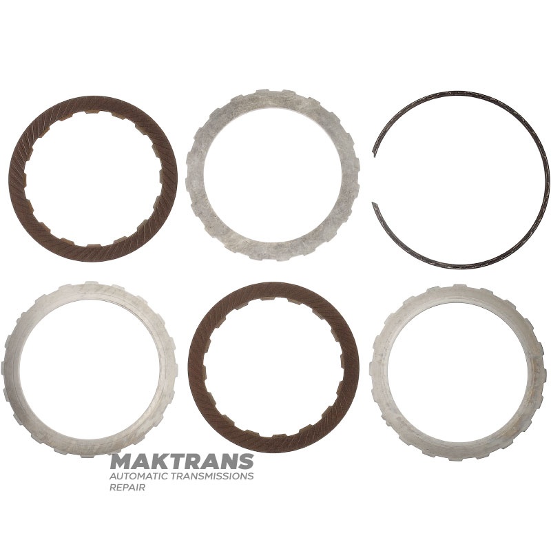 Overdrive-Kupplungstrommel FORD 5R55N, 5R55S, 5R55W — YW4P-7L669-AA, 2 Reibscheiben (Gesamtpaketdicke 12,20 mm)