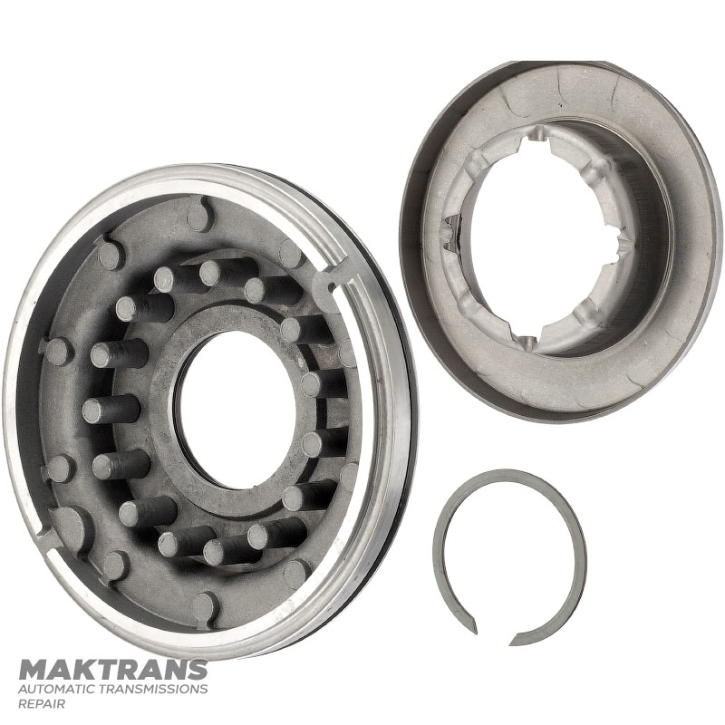 Kolben (Aluminium) FORWARD Kupplung FORD 5R55N, 5R55S, 5R55W — XW4P-7A262-AA, Gesamthöhe 27 mm, Außen-Ø 117,60 mm, Innen-Ø 38,35 mm