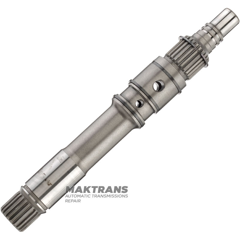Eingangswelle Kupplung JATCO CVT JF010E - Wellenlänge 204 mm, 20 Keilwellen (Außen-Ø 21,45 mm), für 5 Spaltringe