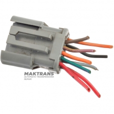 Stecker mit externer Verkabelung für die Hydraulikeinheit FORD E4OD, 4R100 — E9TB-14N003-K