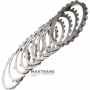 Stahlfelgensatz B4 / Low-Reverse Brake TOYOTA A750 E/F 3568404010 356940C010 3568904010 - 7 Stahlfelgen (Dicke 1,80 mm), Stützscheibe (Dicke 9 mm)