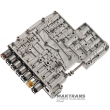 6R80 FORD Ventilkörper mit Magnetspulen (Mechanische Park-/Trennplatte CL3P-7Z490-BB) – aus gebrauchtem Getriebe ausgebaut, nicht getestet