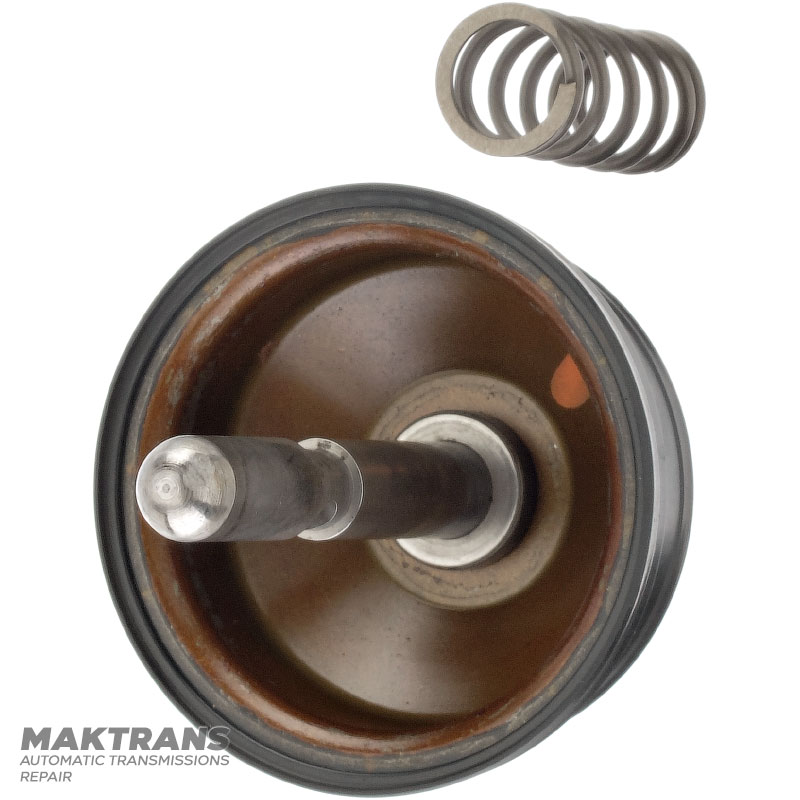Gummierter Kolben (gebraucht) für das Overdrive-Bremsband FORD 5R55N, 5R55S, 5R55W — Außen-Ø 65 mm / 73,25 mm, XW4Z-7D021-KA, 4W4Z-7D021-KA, XW4P-7E221-KC
