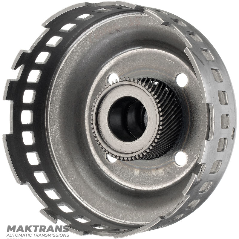 Sonnenrad des mittleren und hinteren Planetengetriebes (ohne Nadellager auf der Außenseite) FORD 5R55N, 5R55W, 5R55S — 4L2Z-7A019-AA, 27 Zähne (Außen-Ø 39 mm) / 55 Zähne (Außen-Ø 58 mm)