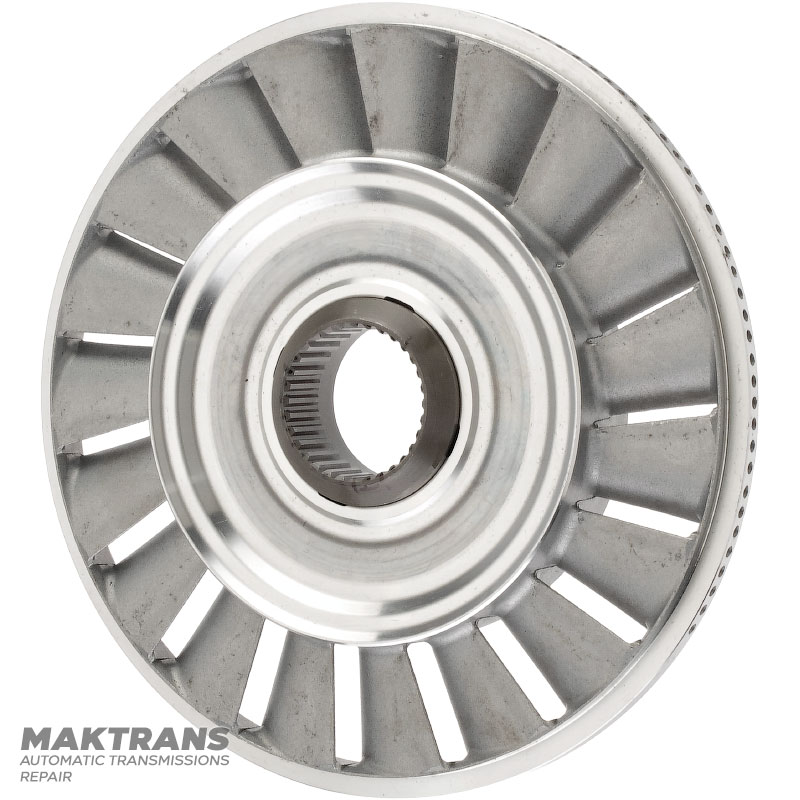Das Drehmomentwandlerrad des JATCO CVT JF011E-Drehmomentwandlers ist mit 22C gekennzeichnet und das Drehmomentwandlerrad ist mit 6C90 gekennzeichnet.