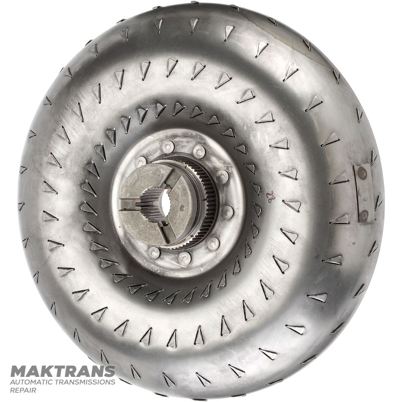 FORD 5R110, 5R110W Drehmomentwandler-Turbinenrad — Höhe 69 mm, Außen-Ø 307,75 mm, 28 Keile (innen), 68 Keile (außen, Außen-Ø 68,50 mm)