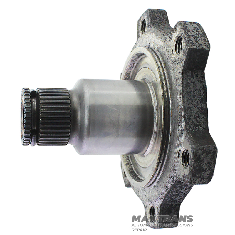 Halbwellenflansch (rechts) VAG DSG DL382 0CK, 0CL, 0CJ - 0B4409356B, 0B4409344A, Gesamthöhe 79 mm, 6 Befestigungslöcher (52 mm zwischen den Mitten)