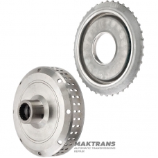 K1 Kupplungstrommel (leer: keine Scheiben, kein gummierter Kolben) AW TF-60SN 09G - Gesamthöhe 65 mm, Halshöhe 29,50 mm, Höhe vom Kolben bis zum Sicherungsring 21 mm