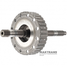 Eingangswelle, Trommel 3-5-R Kupplung (leer, ohne Scheiben) Hyundai / KIA 454143B200 - Gesamthöhe 343 mm, 23 Keile (Außen-Ø 24,40 mm) / 20 Keile (Außen-Ø 24,05 mm)