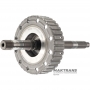 Eingangswelle, Trommel 3-5-R Kupplung (leer, ohne Scheiben) Hyundai / KIA 454143B200 - Gesamthöhe 343 mm, 23 Keile (Außen-Ø 24,40 mm) / 20 Keile (Außen-Ø 24,05 mm)
