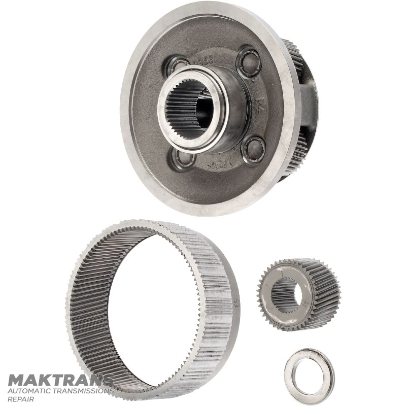 Hinteres Planetengetriebe P3 (ohne Parkrad) ALLISON 1000, 2000, 2400 — 29539547, 29539545 Sonnenrad 41 Zähne (Außen-Ø 66 mm, für Lager 43,60 mm), 4 Satelliten (31 Zähne (Außen-Ø, Außen-Ø 49,70 mm)