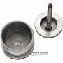 AISIN WARNER TF80-SC, TF81-SC Bremsbandkolben — (Stangenlänge 103,45 mm, 3 Kerben, Kolbenaußen-Ø 52,80 mm)