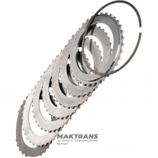 FORWARD Clutch Ford 4R70 4R75 Stahlradsatz - 5 Stahlräder (1,75 mm Stahlrad), 7 mm Stützrad