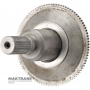 Zwischenwelle mit Tellerradflansch OVERDRIVE FORD E4OD, 4R100 E4OD - Bauhöhe 128 mm, 30 Keilwellen (Außen-Ø 25,20 mm)