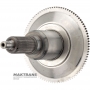 Zwischenwelle mit Tellerradflansch OVERDRIVE FORD E4OD, 4R100 E4OD - Bauhöhe 147 mm, 30 Keilwellen (Außen-Ø 25,50 mm)