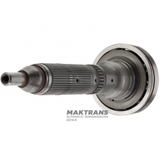 Hauptwelle des Verteilergetriebes mit Kugellager BMW ATC400 - Gesamtlänge 276 mm, Keilwellenlänge 28 mm, Anzahl der Keilwellen 43 außen / 43 innen