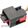 DODGE / CHRYSLER / JEEP MP3023 Verteilergetriebe-Wahlschalter-Positionssensor-Kabelstecker - 1438454-1, (3-polig)