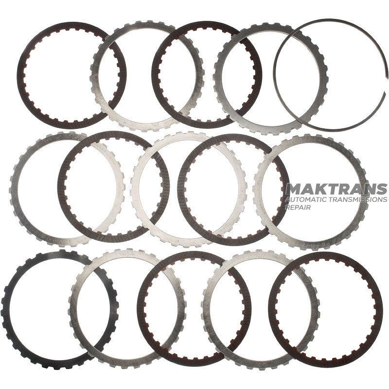 Trommel C / D Kupplung FORD 6R60, 6R75, 6R80 - BL3P-7L328-AC, 6 Reibscheiben
