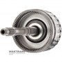 Eingangswelle, E Kupplungstrommel (leer, ohne Scheiben) FORD 6R60, 6R75, 6R80 - Bauhöhe 312 mm, 71 Zähne (Außen-Ø 136,05 mm), für 6 Reibscheiben, 9L2B-7L668-AA