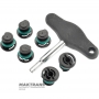 Werkzeug zum Entfernen/Einbauen der Ölablassschraube der VAG-Modelle 0CK - 06L103801, 0DN321439, 0CK321439, 0CK321439A (6 Stück enthalten)